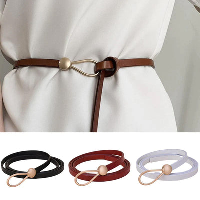 "Luxe Touch" Leather Belt