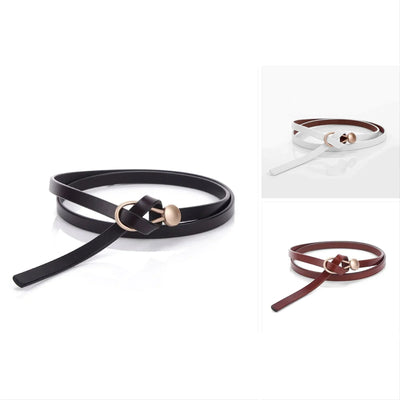 "Luxe Touch" Leather Belt