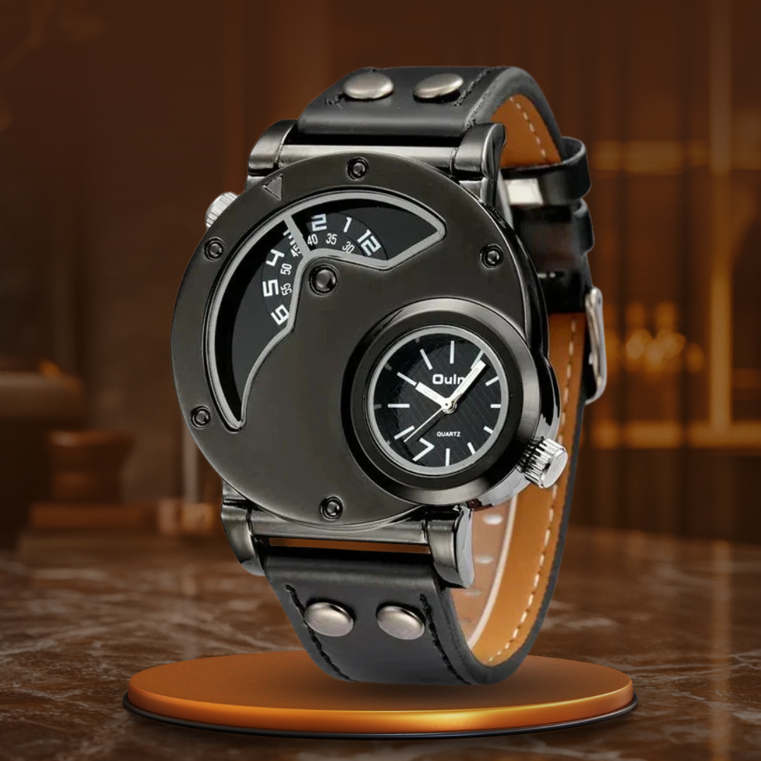 Luxury Dual Time Quartz Watch™