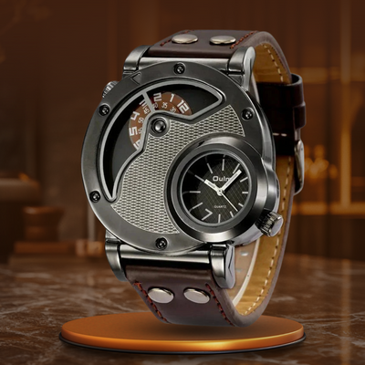 Luxury Dual Time Quartz Watch™