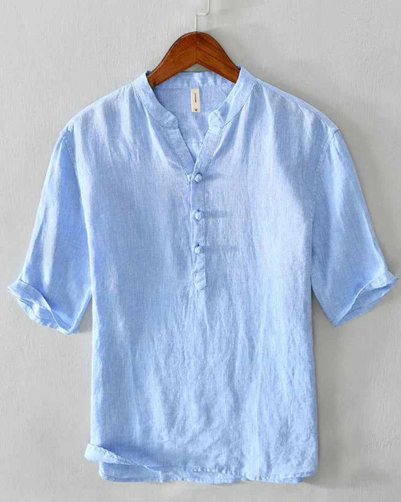 Altura Popover Linen Shirt