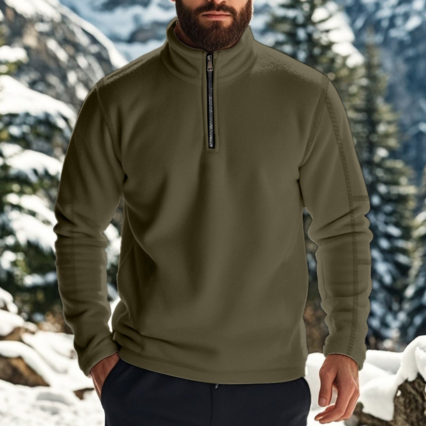 Sorrento Quarter-Zip Fleece Pullover