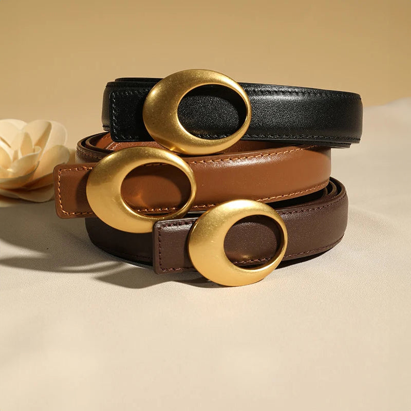 Malin Tassou Madison Leather Belt