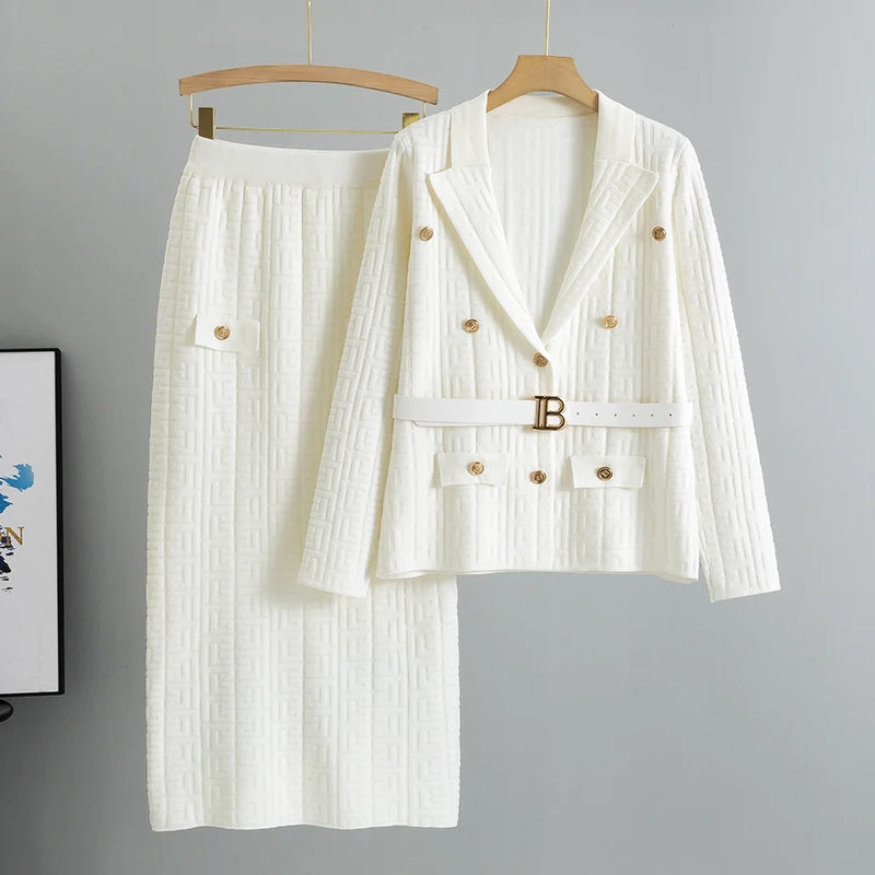 "Marietta" Elegant Knitted Set