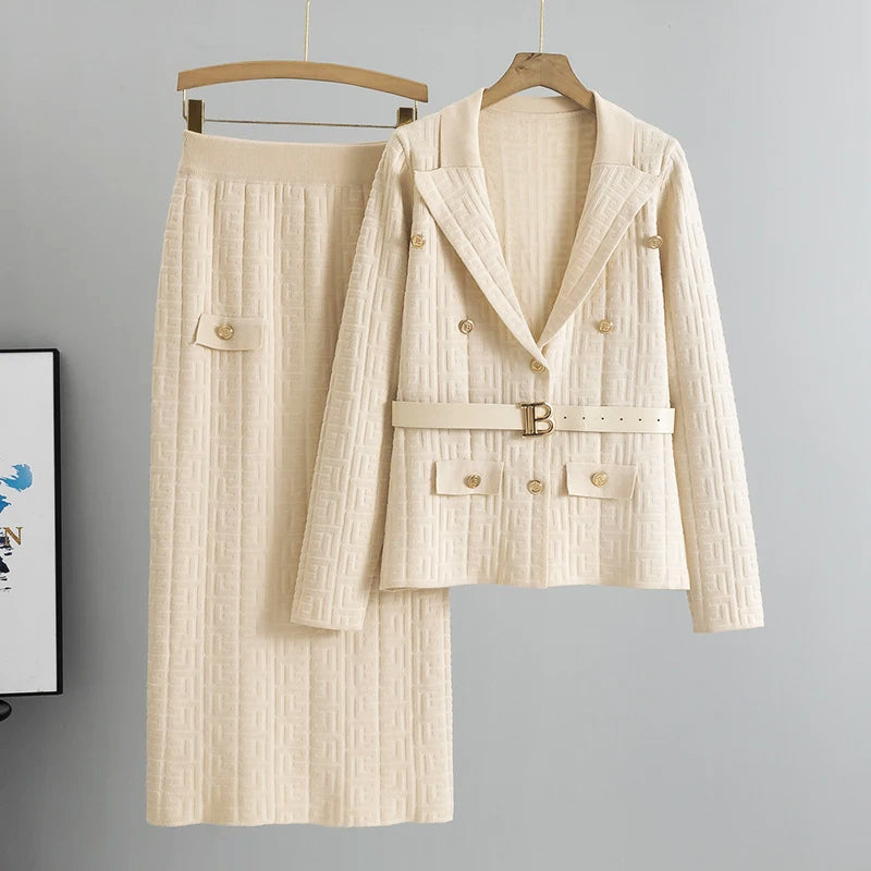 "Marietta" Elegant Knitted Set