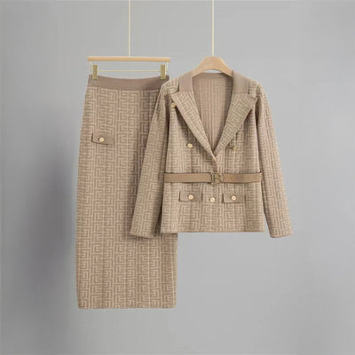 "Marietta" Elegant Knitted Set