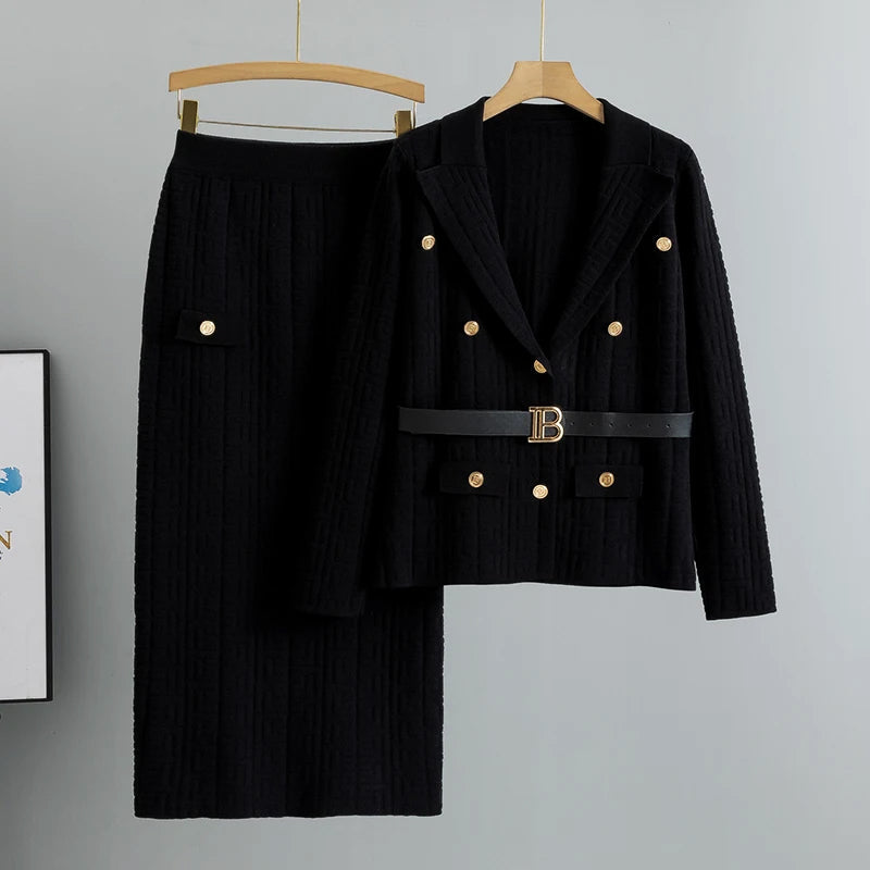 "Marietta" Elegant Knitted Set