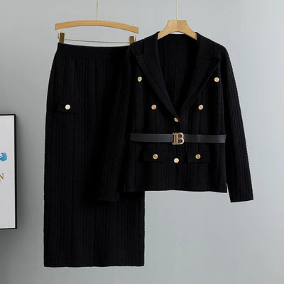 "Marietta" Elegant Knitted Set