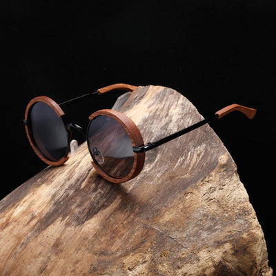 Marlowe Driftwood Mahogany Shades