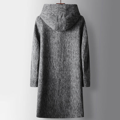 Vespero Lungo – Hooded Wool Overcoat