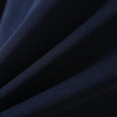 Avencea - Long Sleeve Polo Shirt with Collar