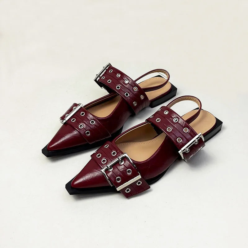 "Memphis" Pointed Flats