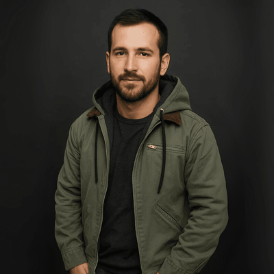 Nathan | Men’s Casual Zip-Up Hooded Jacket