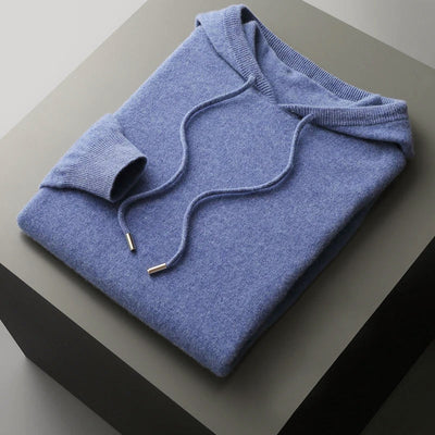 Merino Wool Winter Hoodie for Men