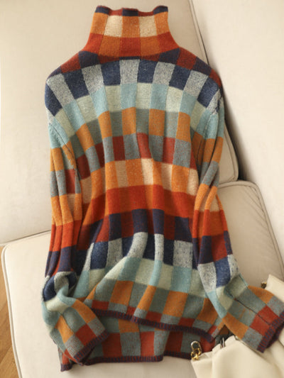 Avencea - Colorful Sweater - Luxurious Warmer Sweater