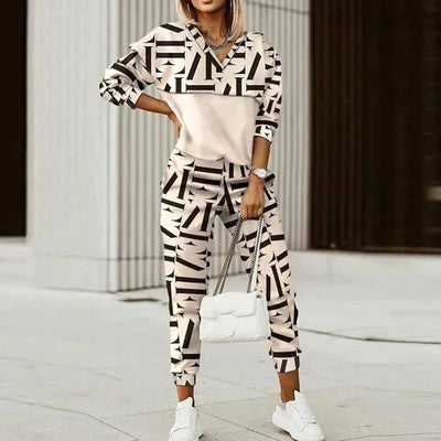 Nicole | Women’s Relaxed Fit Zip Tracksuit Set
