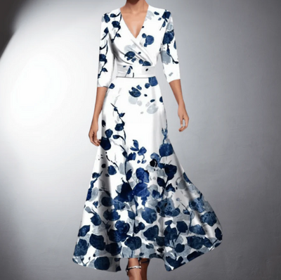 ChatGPT said: SYLVIA | ELEGANT POPPY MAXI DRESS