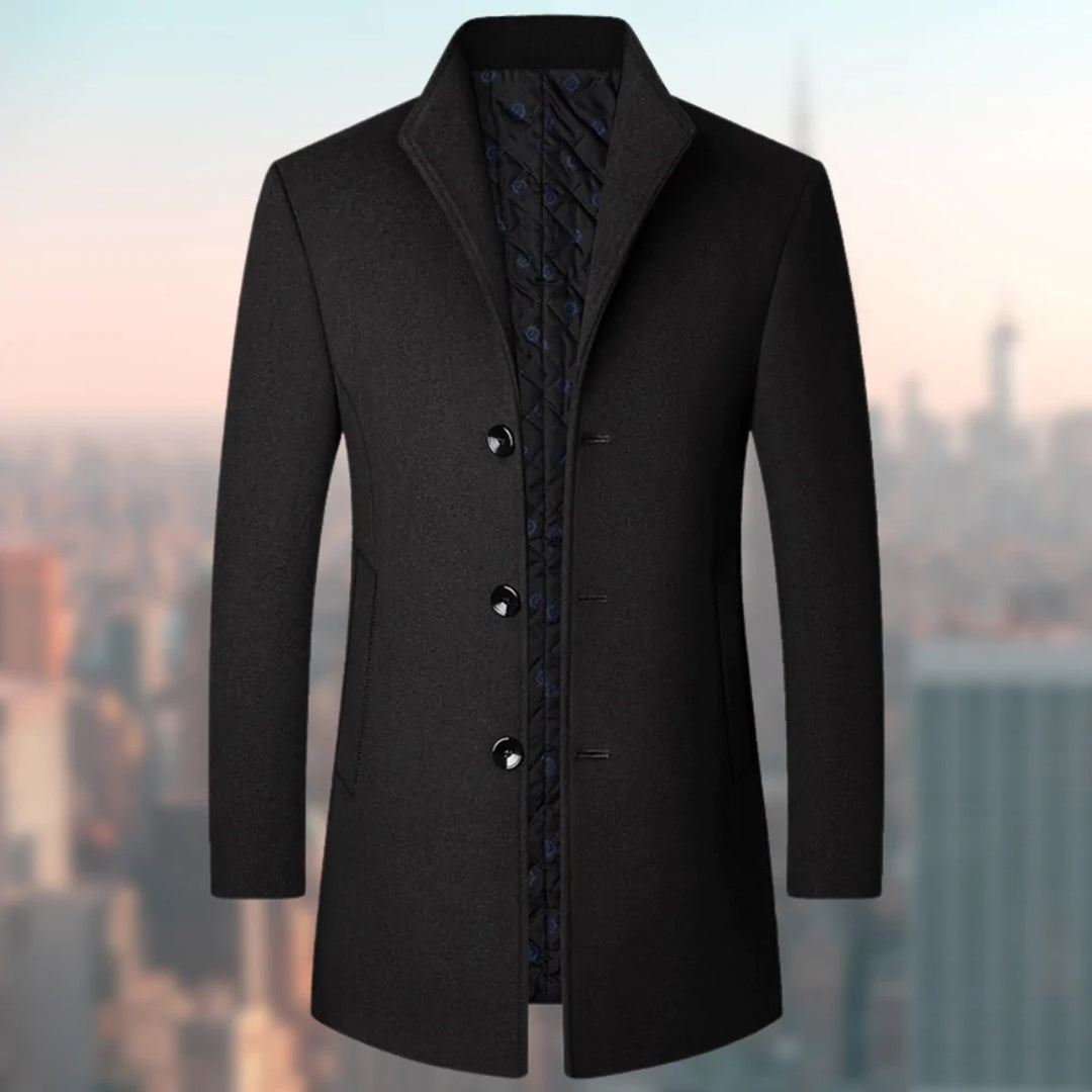 Avencea - Elegant long coat for men