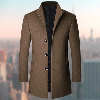 Avencea - Elegant long coat for men