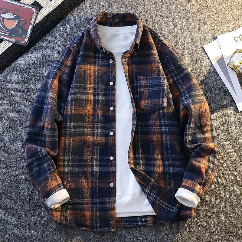 Hudson Plaid Flannel Shirt