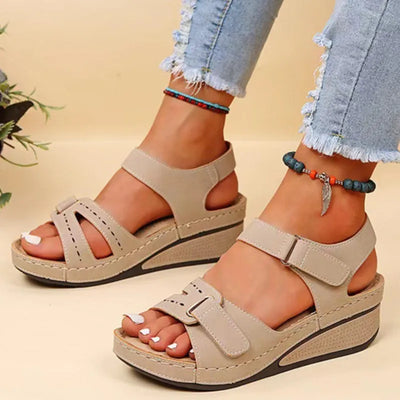 Loes ~ Open Toe Orthopedic Sandals