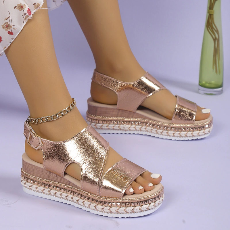 Annavera™ | Glamour Platform Sandals