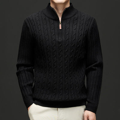 Shepard Wool Zip-Up Sweater