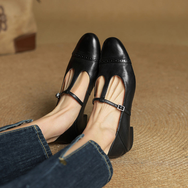 Alice | Elegant Mary Jane Flats