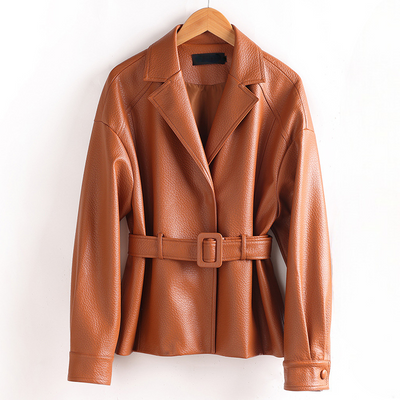 Loren '70s Sheepskin Leather Jacket