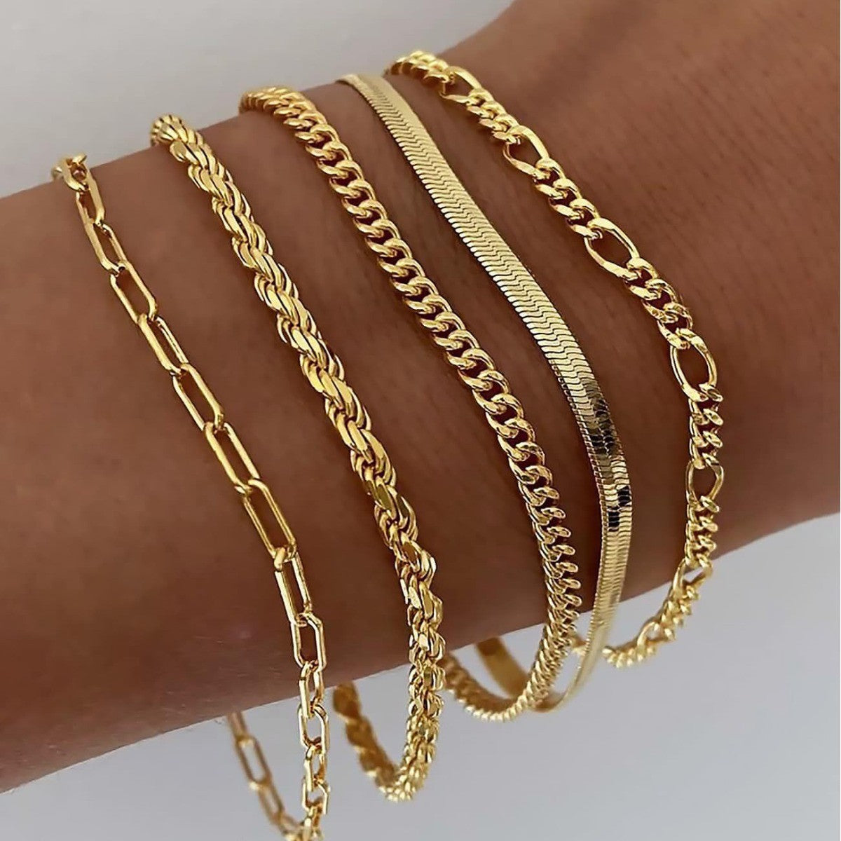 Ellis Renner Bracelet Set | White Gold 16k