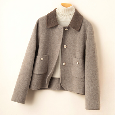 Miranda Wool Cropped Jacket