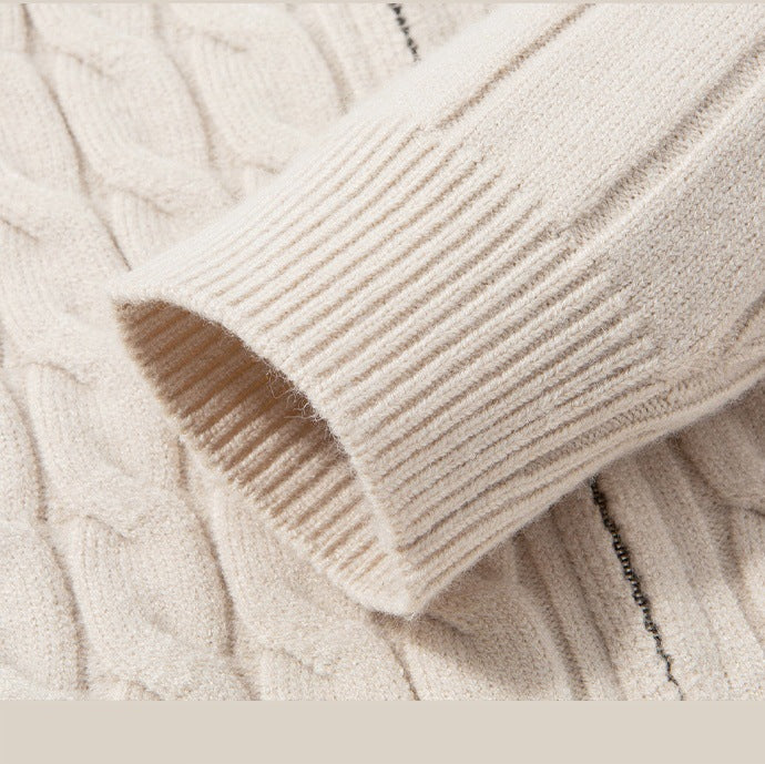 Sterling Wool Zip-Up Cardigan