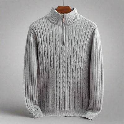 Shepard Wool Zip-Up Sweater