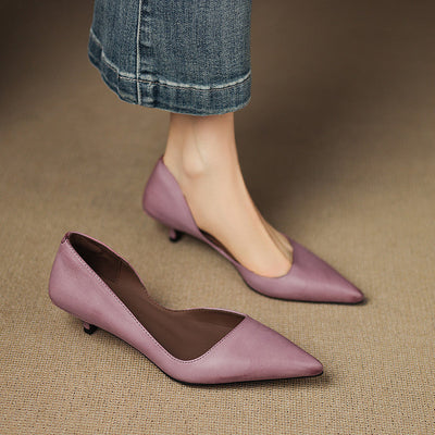 Sylvia | Timeless Style Kitten Heel