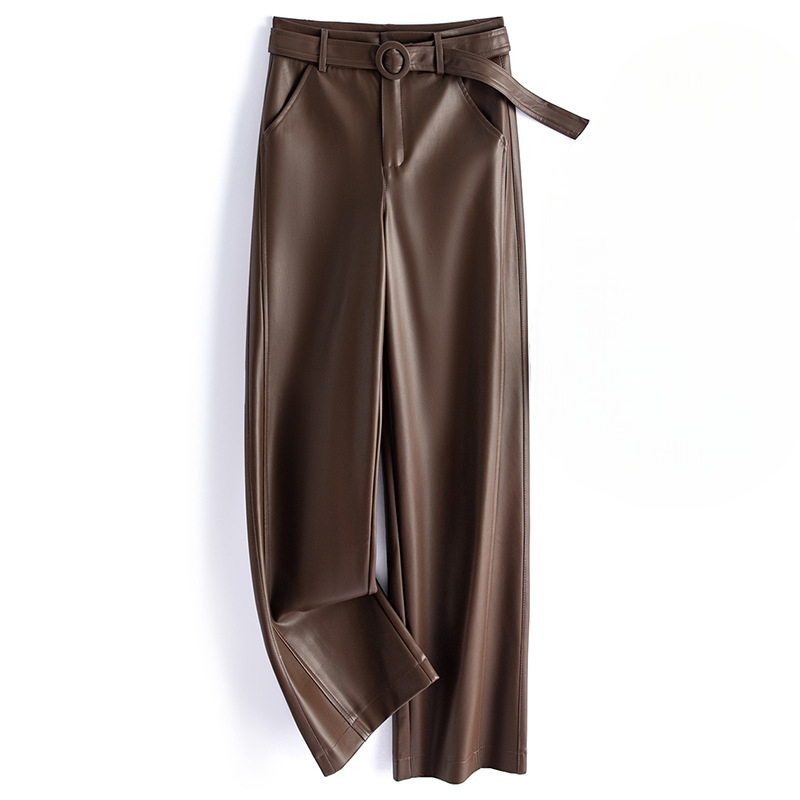 Vivian Sheepskin Leather Pants