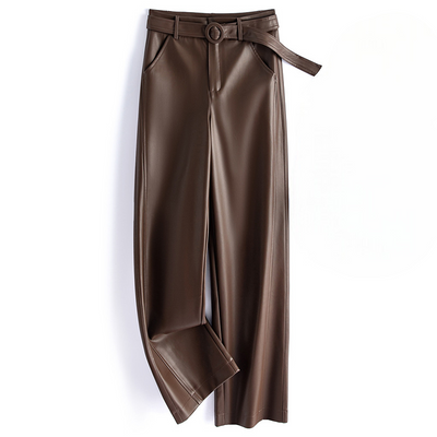 Vivian Sheepskin Leather Pants