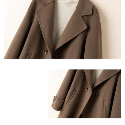 Lynette Wool One-Button Coat