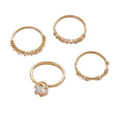 Solène Viremont Ring Set | Gold 18k