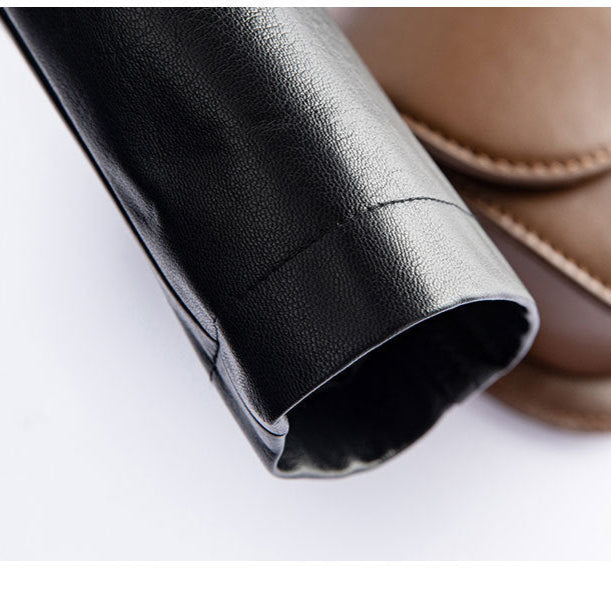 Brooklyn Leather Trench Coat