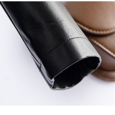 Brooklyn Leather Trench Coat