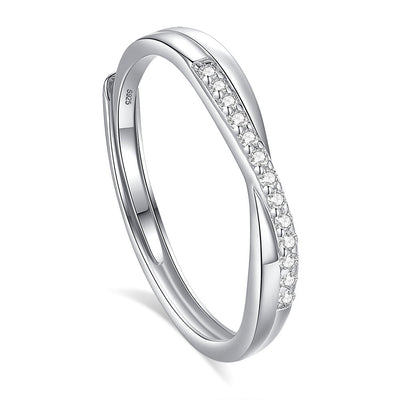Ornella Silvestri Ring | White Gold 14k