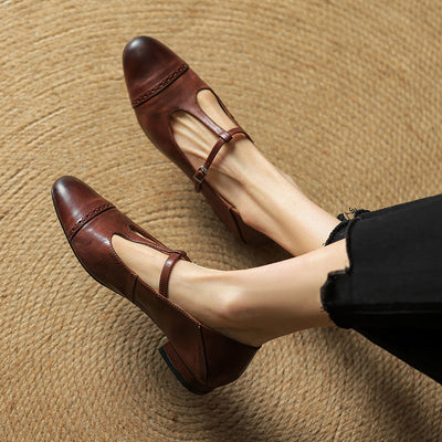 Alice | Elegant Mary Jane Flats