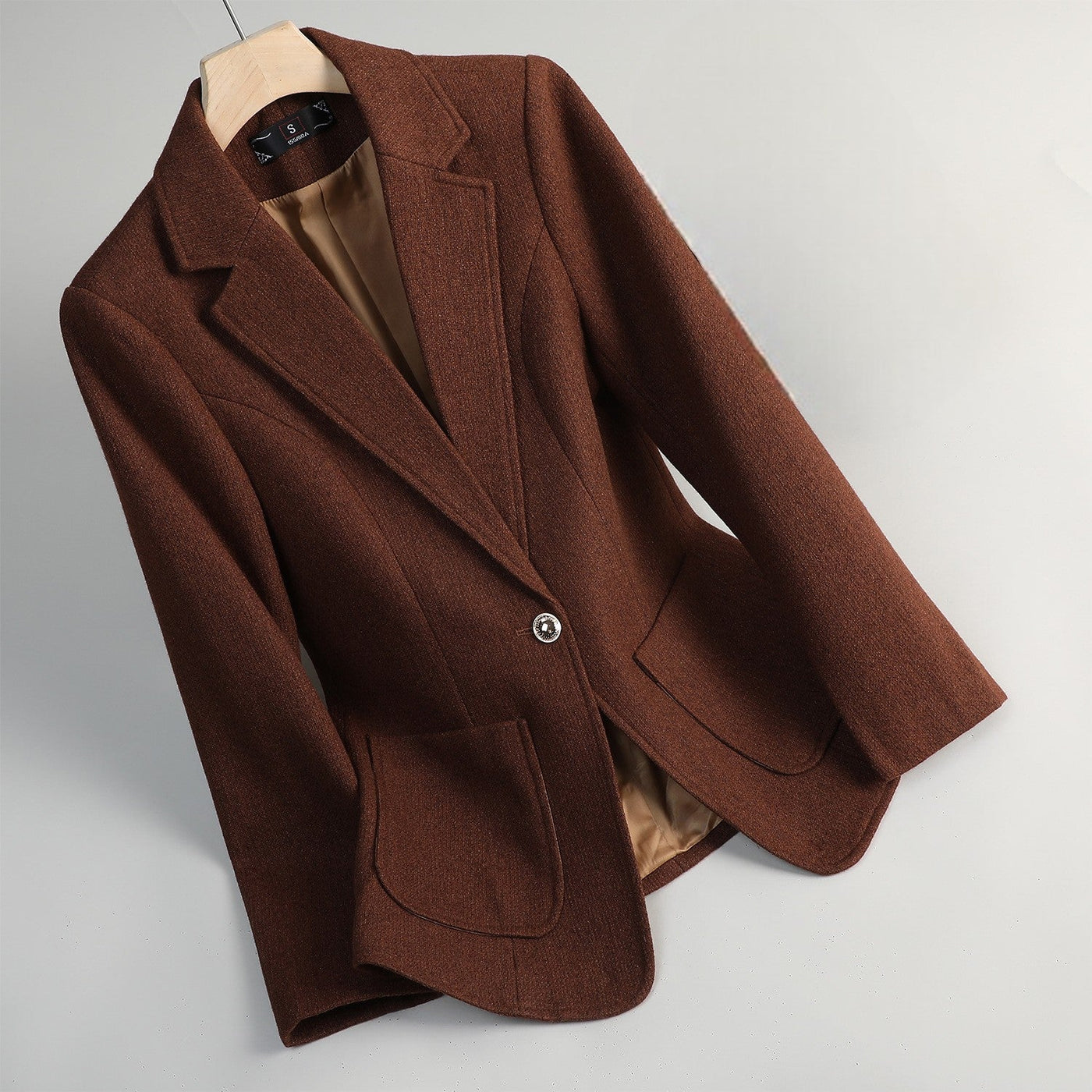 Harriet One-Button Blazer