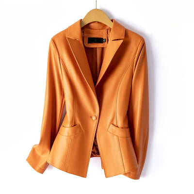 Vittoria Leather Blazer