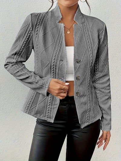NORTHLINE STUDIO | TEXTURED KNIT BLAZER