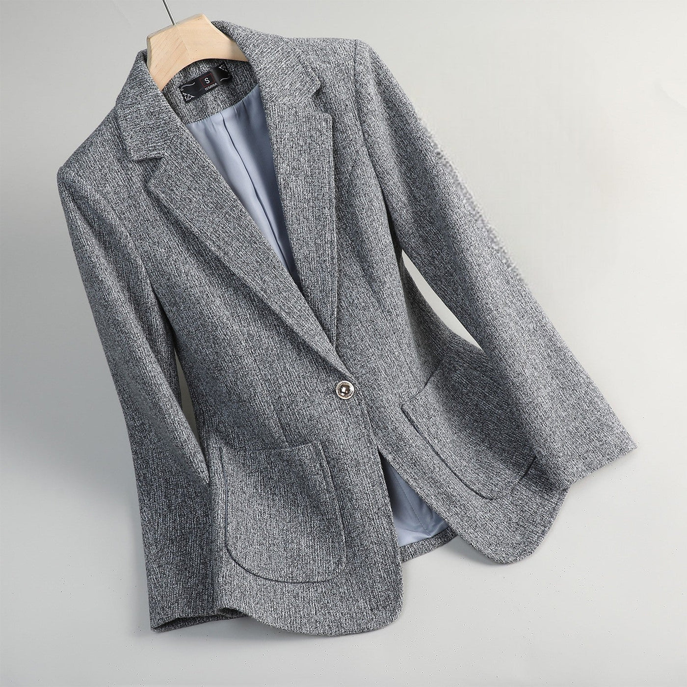 Harriet One-Button Blazer