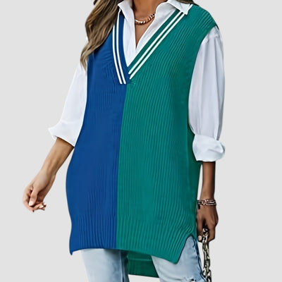 Colette™ | Colourblock Knit Vest