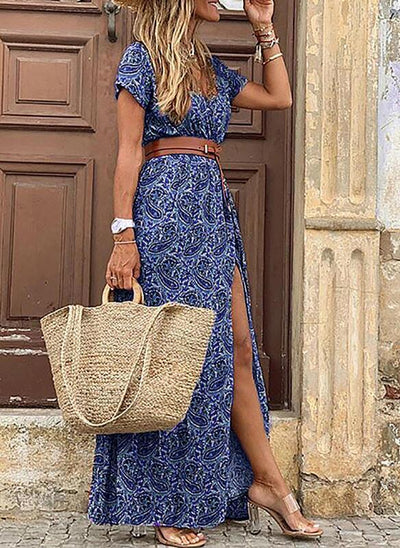Luna | Elegant Bohemian Maxi Dress