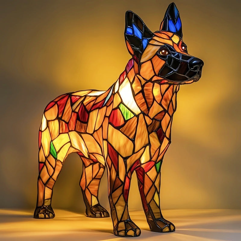 Bandido | Magisk Colorful Glass Dog Lamp