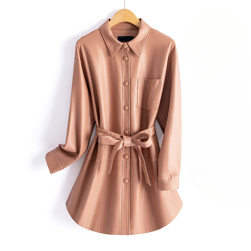 Amanda Sheepskin Leather Jacket